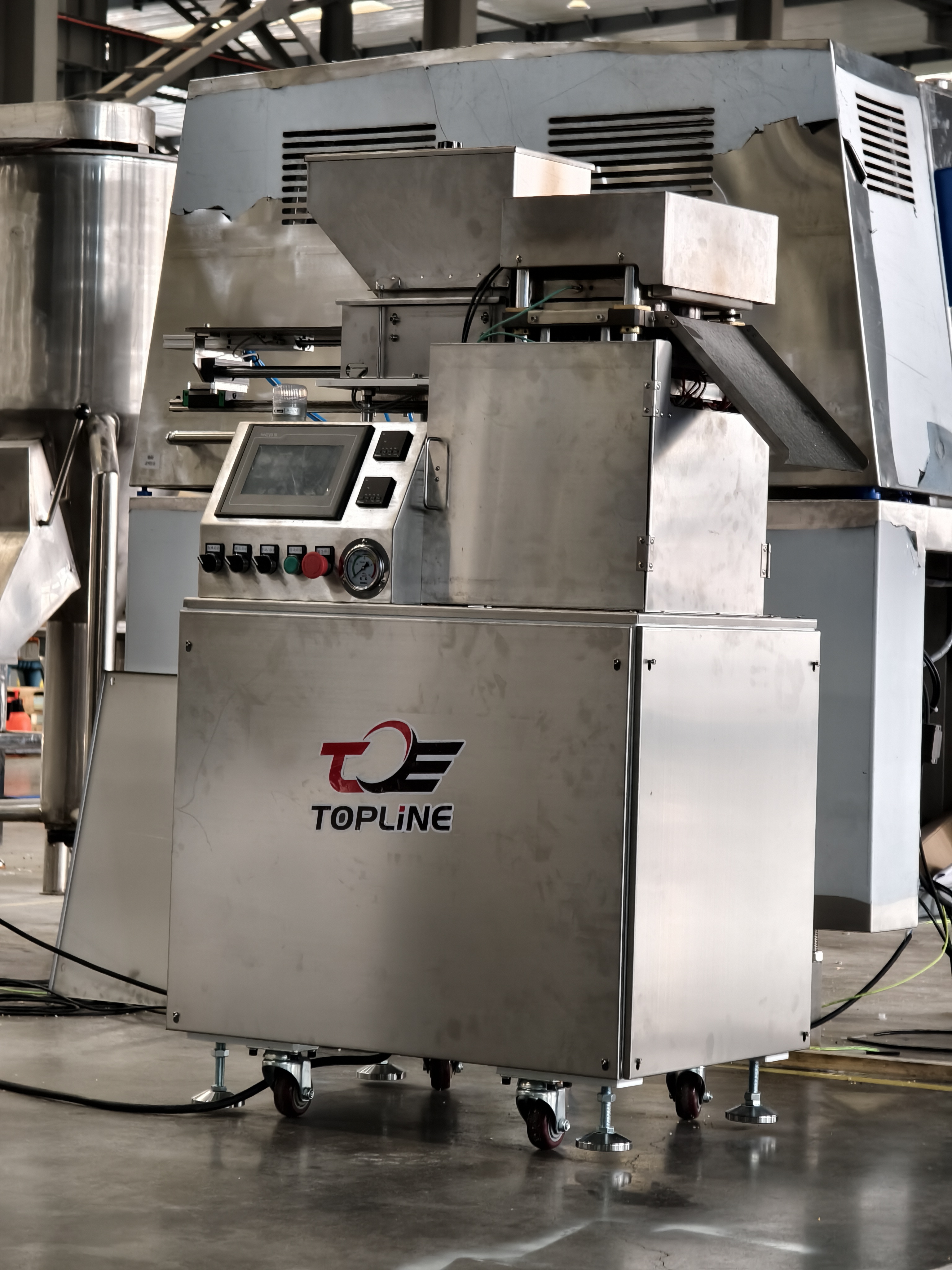 Puffed Rice Food Snacks Cake Making Machine
