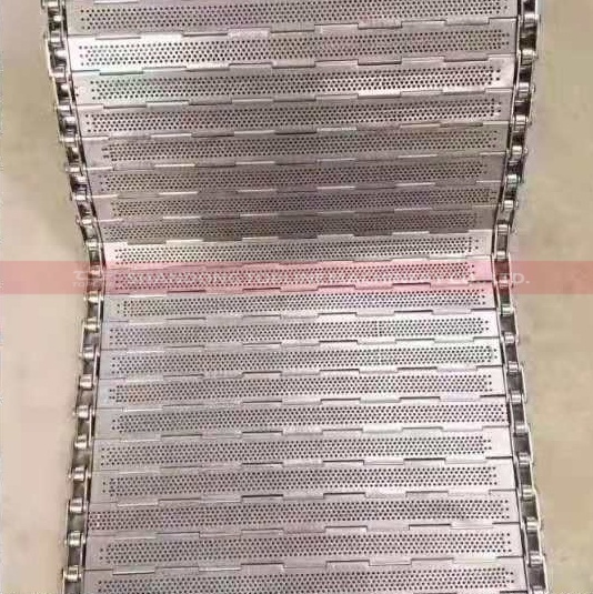 304 Material Chain Plate Conveyor Belt Food Transport Chain Plate