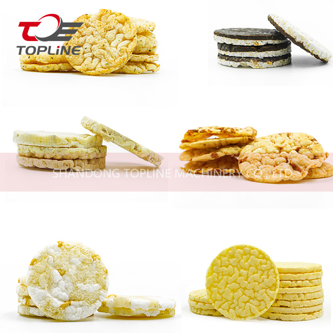 Puffed Rice Food Snacks Cake Making Machine