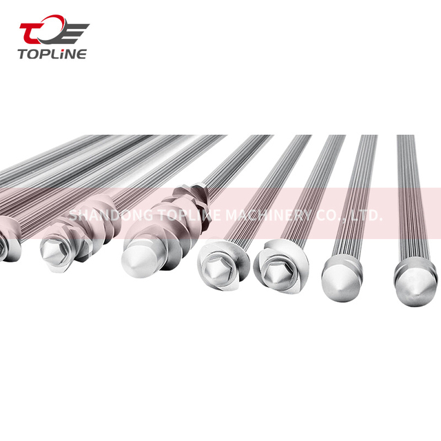 Screw Core Shaft For Puffed Food Screw Extruder Spare Parts