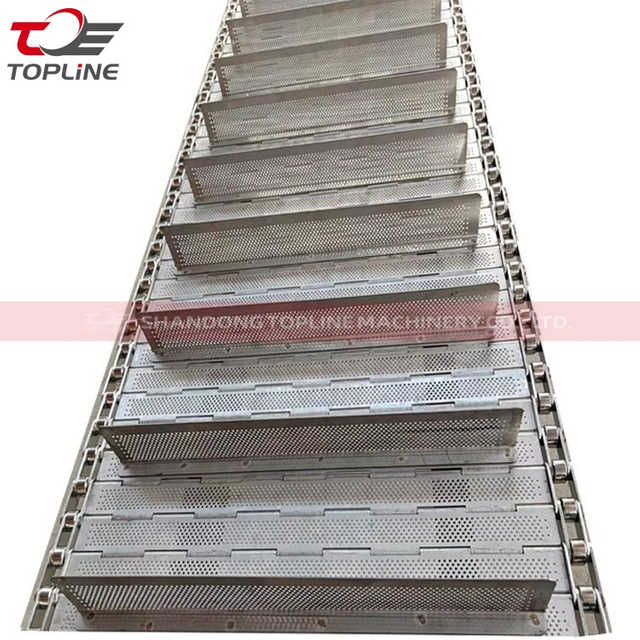 304 Material Chain Plate Conveyor Belt Food Transport Chain Plate