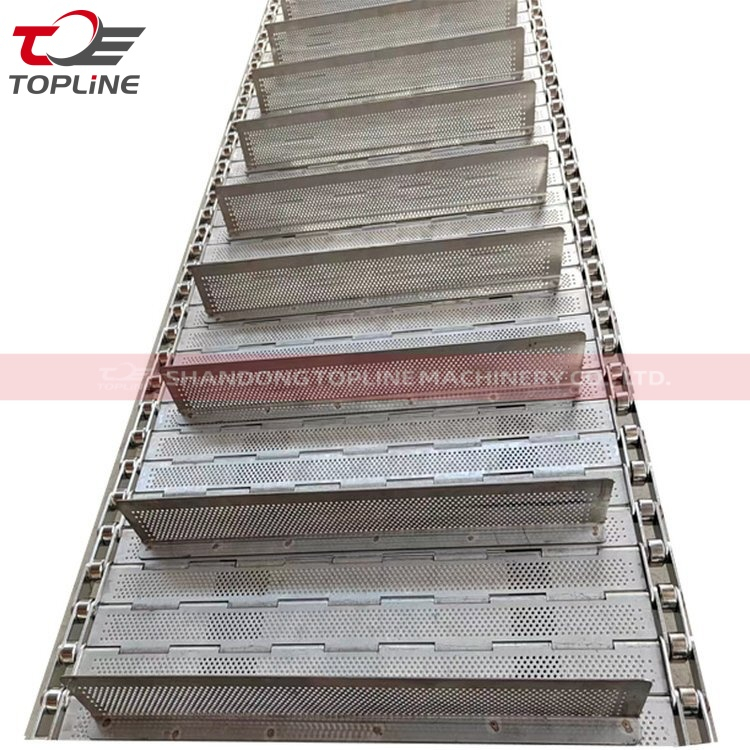 304 Material Chain Plate Conveyor Belt Food Transport Chain Plate