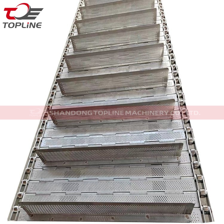 304 Material Chain Plate Conveyor Belt Food Transport Chain Plate