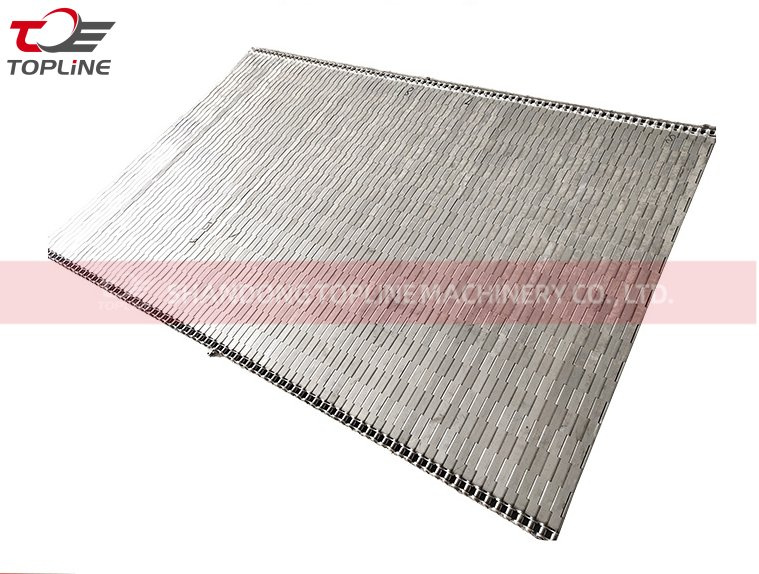 Flat Top Chain Plate Conveyor Belt / Heavy Load Stainless Steel Carbon Steel Chain Plate Link Conveyor Belt