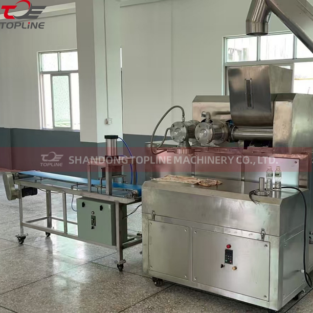 Automatic Fried Shrimp Chips Making Machine Puff Cracker Extruder Production Line