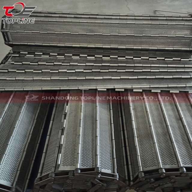 304 Material Chain Plate Conveyor Belt Food Transport Chain Plate