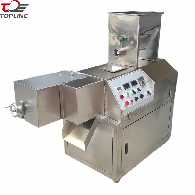 Single Screw Extruder Sanck Puffed Machine